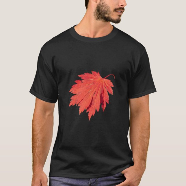 Japanese Maple Leaf T-shirt (Front)