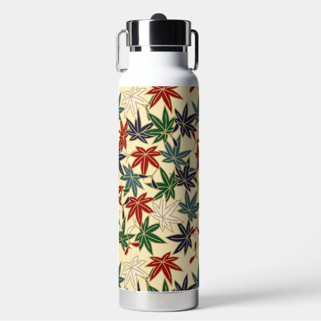 Japanese Maple Leaf Water Bottle (Front)