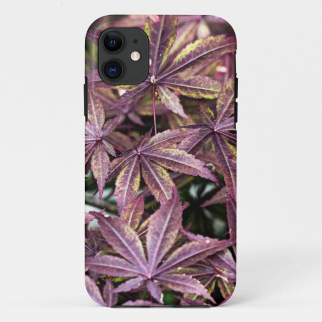 Japanese Maple Leaves Case-Mate iPhone Case (Back)