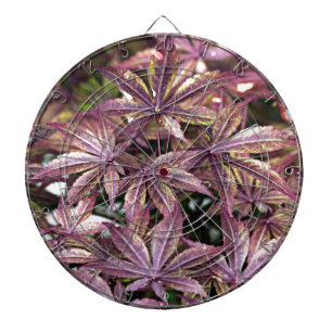 Japanese Maple Leaves Dartboard