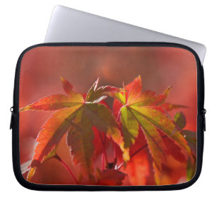Japanese Maple Leaves Laptop Sleeve