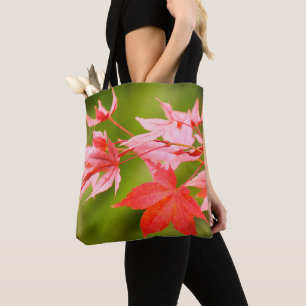 Japanese Maple Leaves Tote Bag