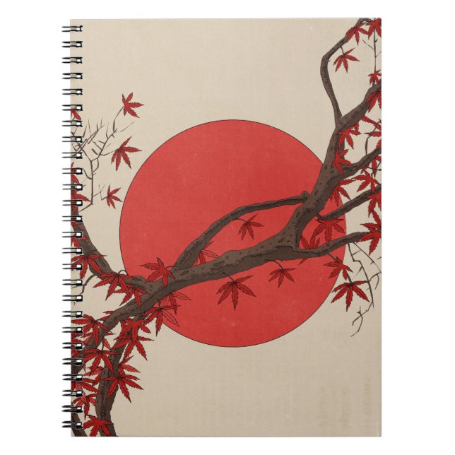 Japanese Maple Tree Notebook (Front)
