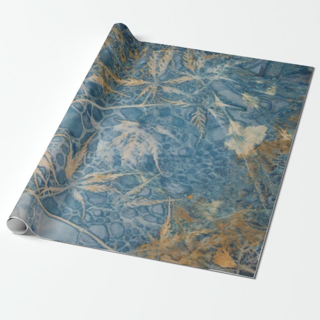 Japanese Maple Wrapping Paper (Unrolled)