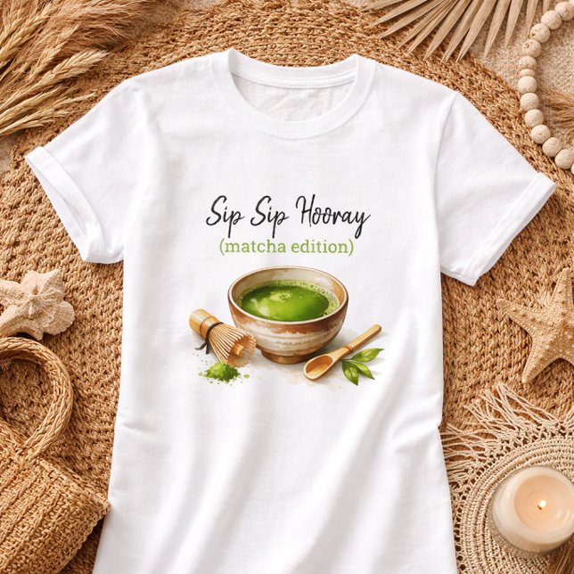 Japanese Matcha Lover Funny Matcha Green Tea Tee  (Creator Uploaded)