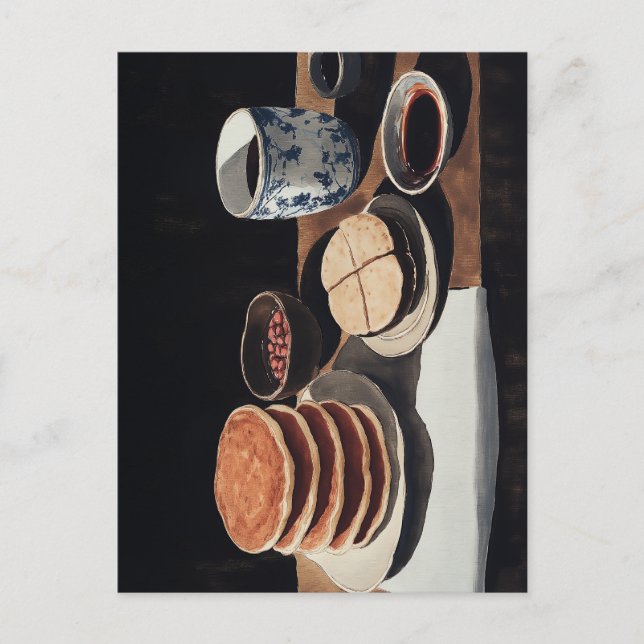 Japanese Meal Postcard (Front)