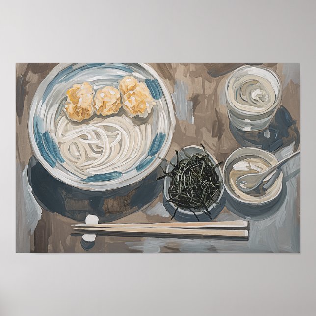 Japanese Meal Poster (Front)