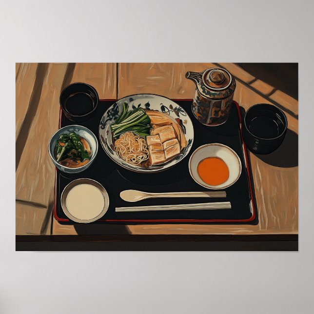 Japanese Meal Poster (Front)