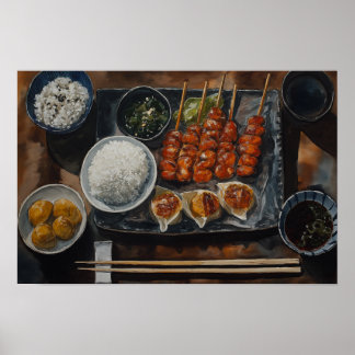 Japanese Meal Poster