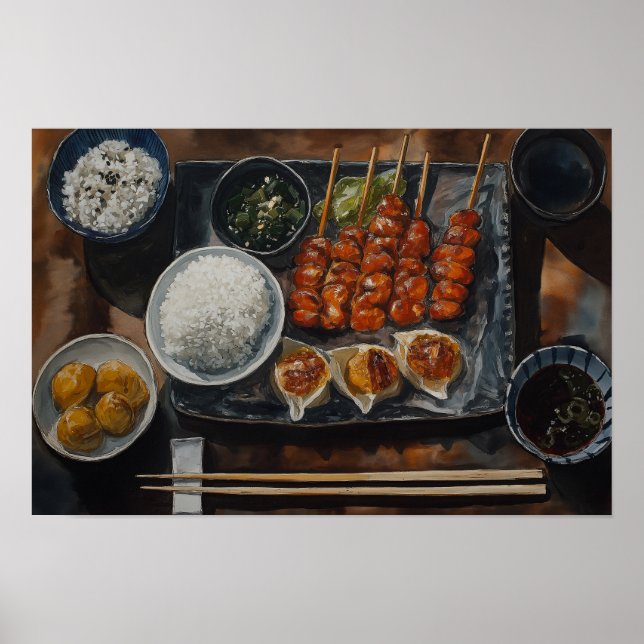Japanese Meal Poster (Front)