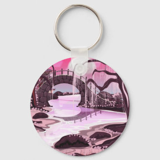 Japanese Meditation Garden Key Ring