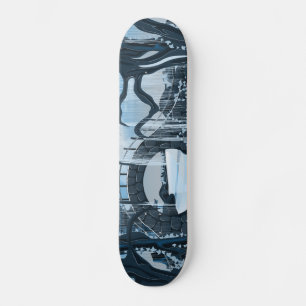 Japanese Meditation Garden Skateboard