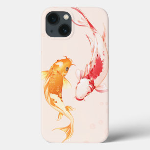 Japanese minimal yin yang art iPhone 13 case