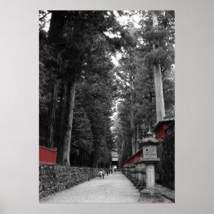 Japanese Monastery Poster