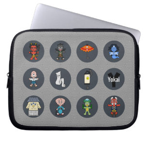 Japanese Monster Yokai Spirit Laptop Sleeve