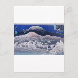 Japanese Mountains circa 1800's Postcard