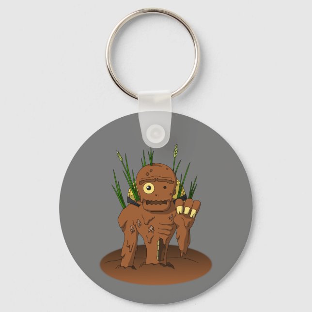 Japanese Mud Monster Dorotabo: Cool Yokai Key Ring (Front)