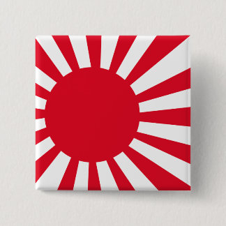 Japanese Navy Flag T-shirts and Apparel 15 Cm Square Badge