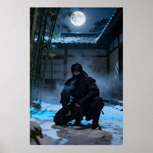 Japanese Ninja Warrior Poster