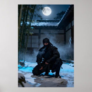Japanese Ninja Warrior Poster