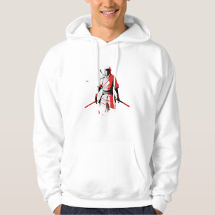 Japanese Ninja with Swords Design Hoodie