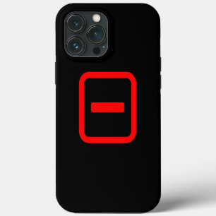 Japanese Number One 一 【Ichi】 Kanji iPhone 13 Pro Max Case