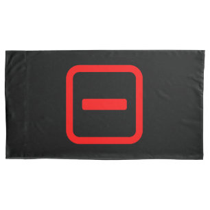 Japanese Number One 一 【Ichi】 Kanji Pillowcase