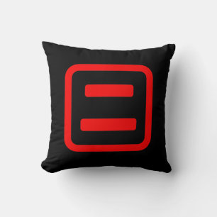 Japanese Number Two 二 【Ni】 Kanji Cushion