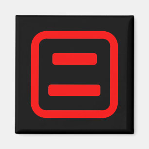 Japanese Number Two 二 【Ni】 Kanji Magnet