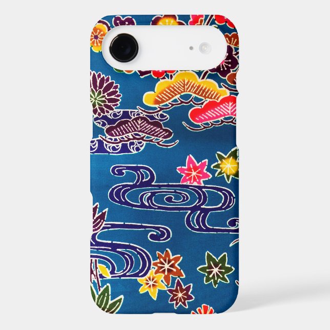 Japanese Okinawan Dye (Bingata) Case-Mate iPhone Case (Back)