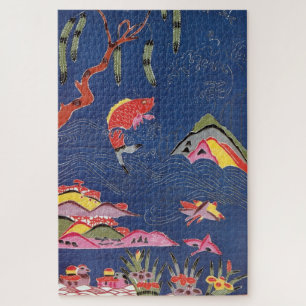 Japanese Okinawan Dye (Bingata) Jigsaw Puzzle