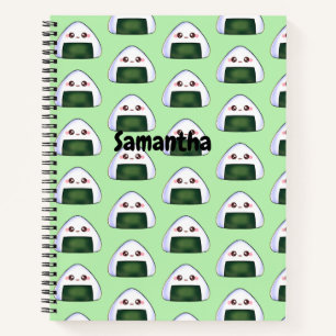 Japanese Onigiri Rice Ball Notebook