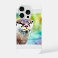 Japanese Otter in Tranquil Waters 040924AREF130 -