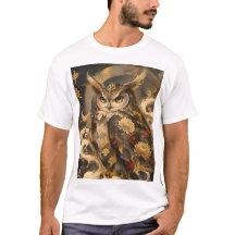 Japanese Owl Art | Traditional Owl Guardian Design