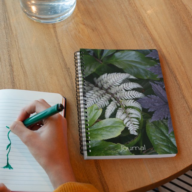 Japanese Painted Fern Floral Notebook (In Situ)