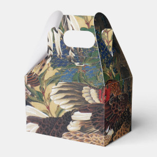 Japanese painting Rooster Favour Box