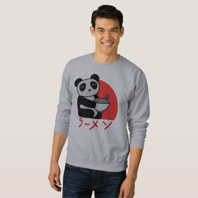 Japanese Panda Sweatshirt (Front Full)
