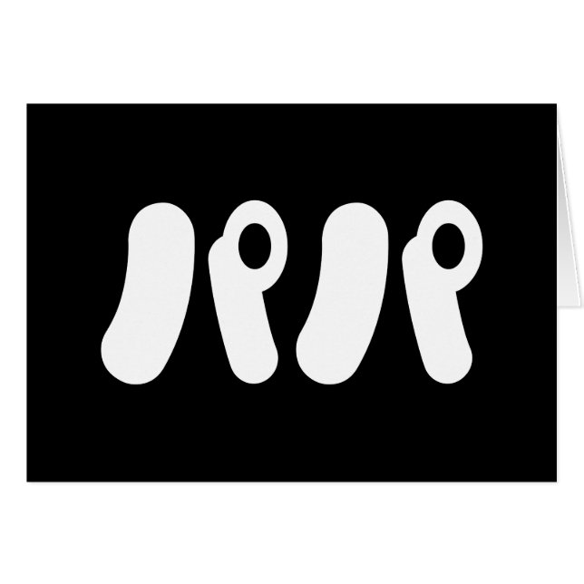 Japanese Papa パパ | Nihongo Language Card (Front Horizontal)