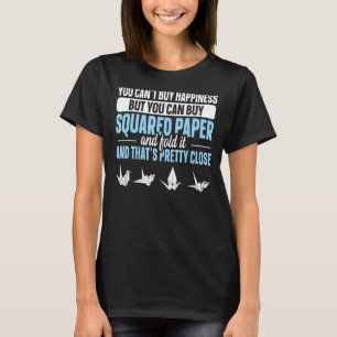 Japanese Paper Crane Origami for a Paper Crane T-Shirt