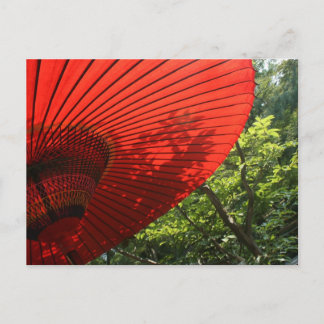 Japanese Parasol Postcard
