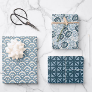 Japanese Pattern 2 Wrapping Paper Sheets