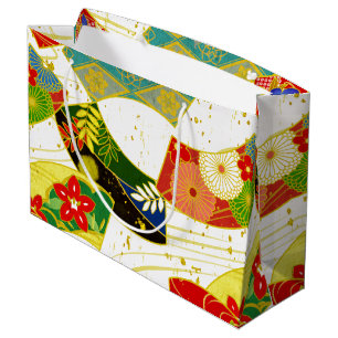 japanese pattern gift bag