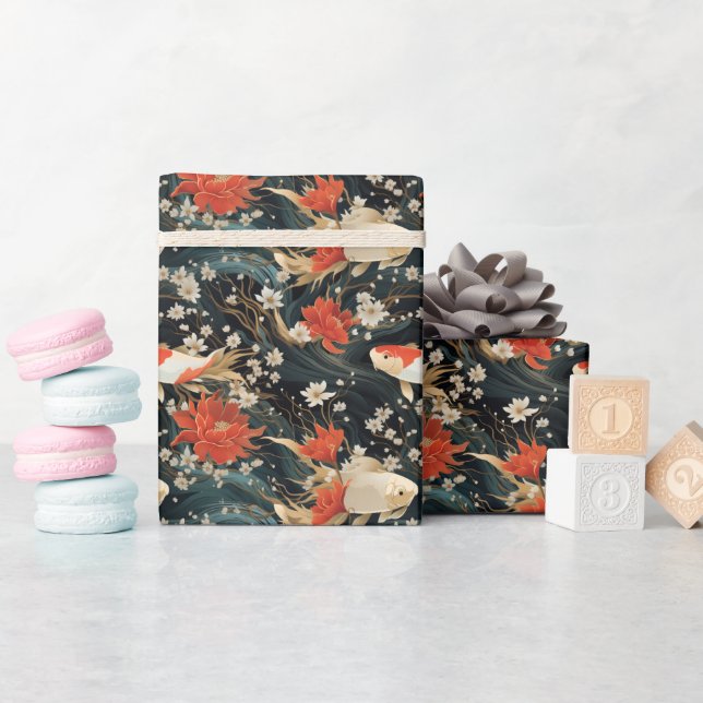 Japanese Pattern N°1 |  Wrapping Paper (Baby Shower)