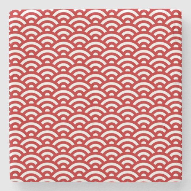 Japanese pattern stone coaster (Front)