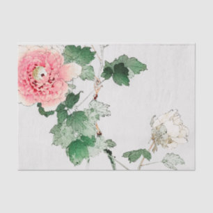 Japanese Peony print Tissue Paper