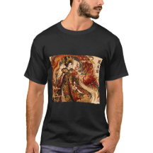 Japanese Phoenix Geisha Art | Mythology Design