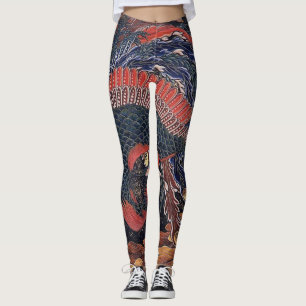 Japanese Phoenix Leggings