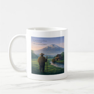 Japanese Poem Art Mug – Nostalgic Countryside EN