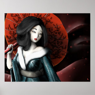 Japanese Princess - Taketori Monogatari Poster