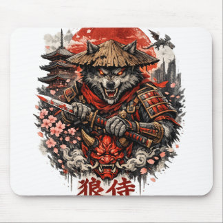 Japanese print mouse pad